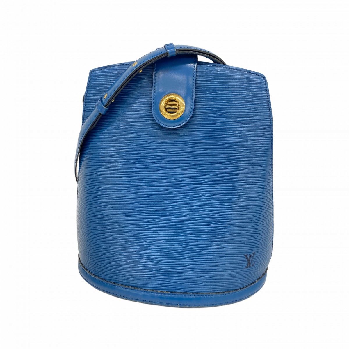 6 ab 0194-k ルイヴィトン ショルダーバッグ エピ クリュニー M 52255 トレドブルー レディース