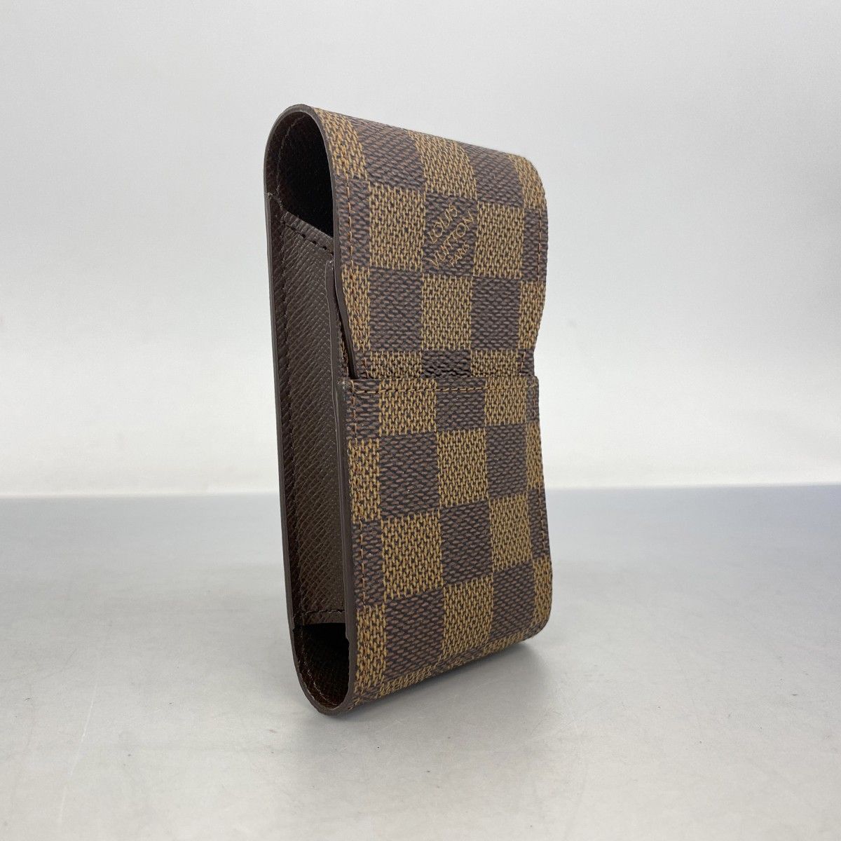 6 ab 0196-k ルイヴィトン シガレットケース ダミエ エテュイシガレット N 63024 エベヌ メンズ レディース ユニセックス