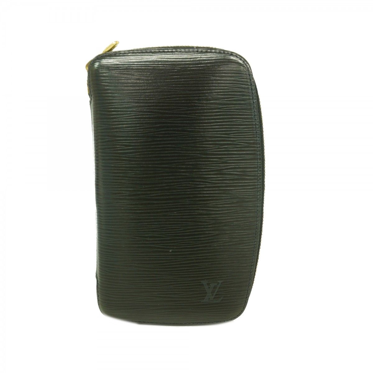 6 ab 0203-k ルイヴィトン 長財布 エピ アジェンダジェオッド M 63872 ノワール メンズ