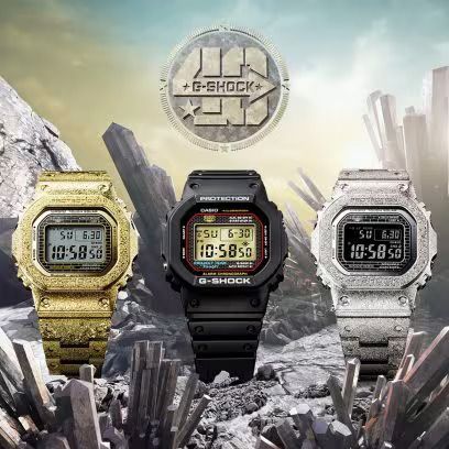数量 訳あり カシオ 腕時計 Bluetooth搭載 フルメタル 電波ソーラー G-SHOCK 40 th Anniversary SERIES GMW-B 5000 PG-9 JR メンズゴールド