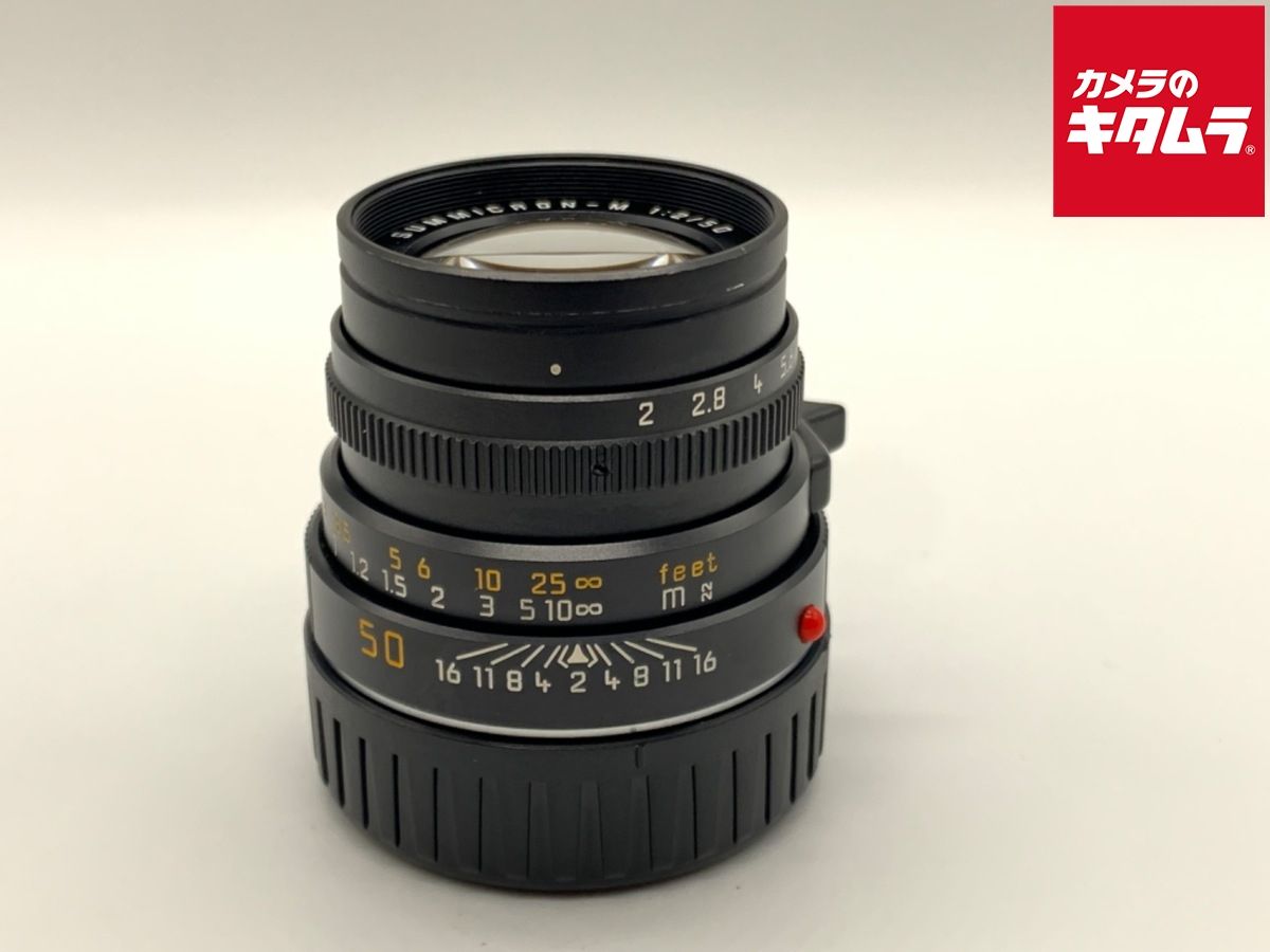 ライカ ズミクロンM 50 mm F 2 ブラック 3代目