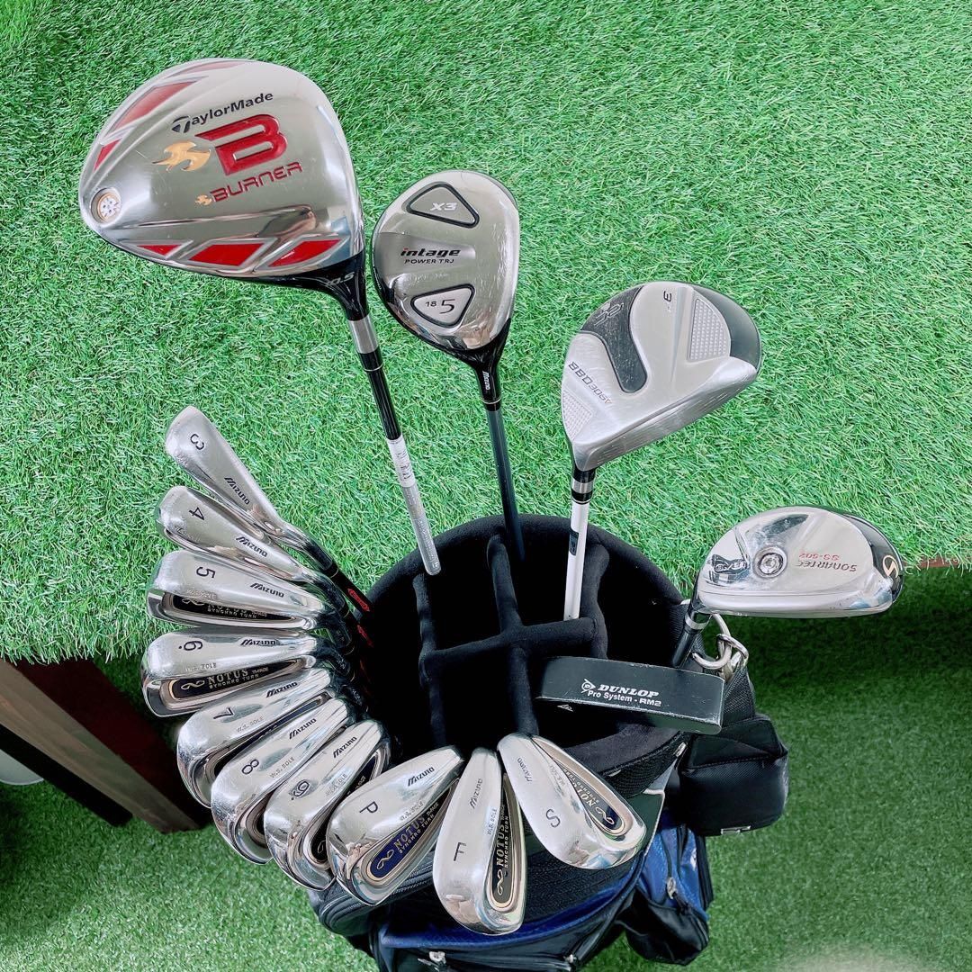 ゴルフクラブ　メンズセット　初心者　テーラーメイド　バーナー　入門　N1352 ゴルフクラブ メンズセット 初心者 テーラーメイド バーナー 入門