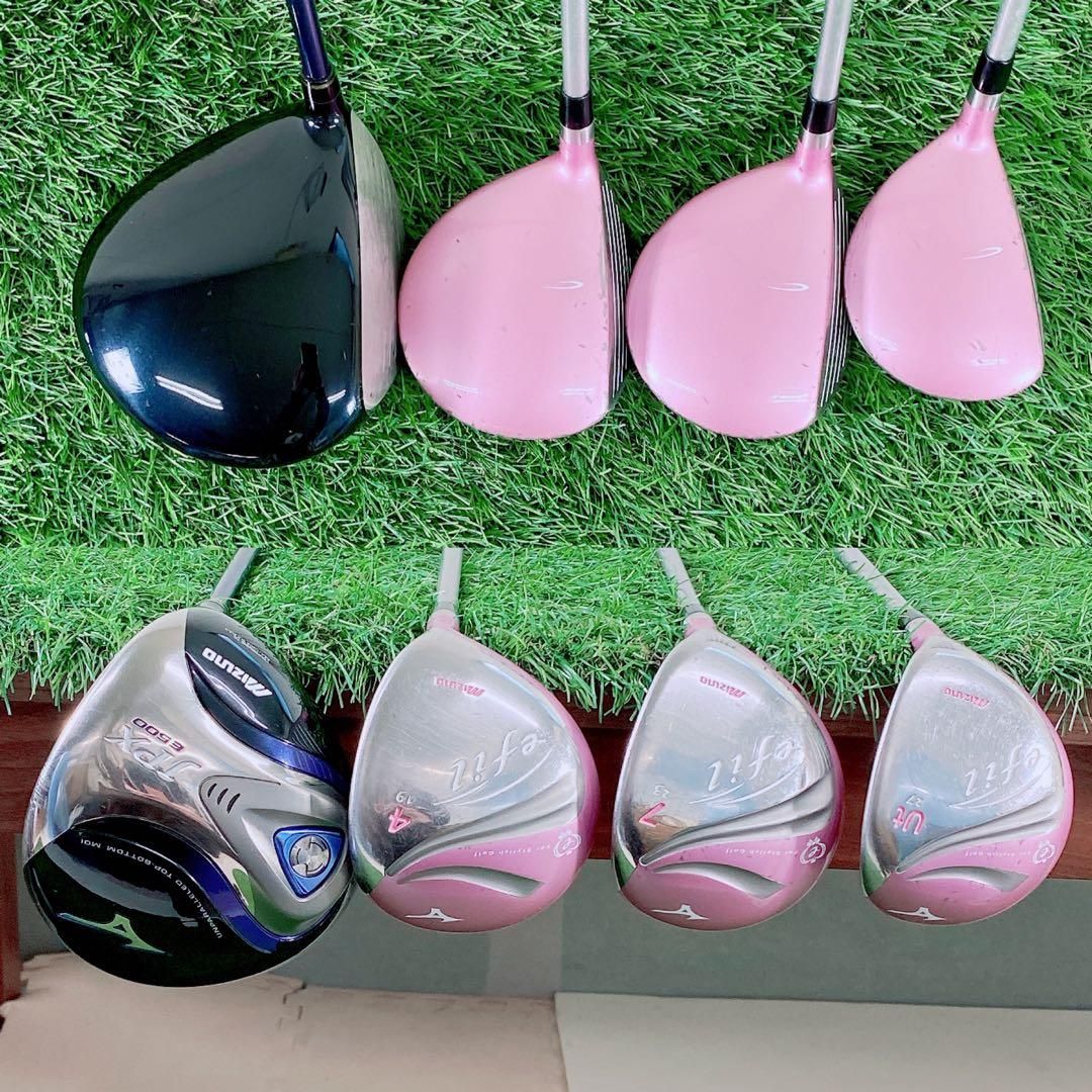 レディース ミズノ エフィル ゴルフ クラブ セット 初心者 バッグ付き 楽天市場】ミズノ レディース EFIL-8 エフィル 8本セット キャディ