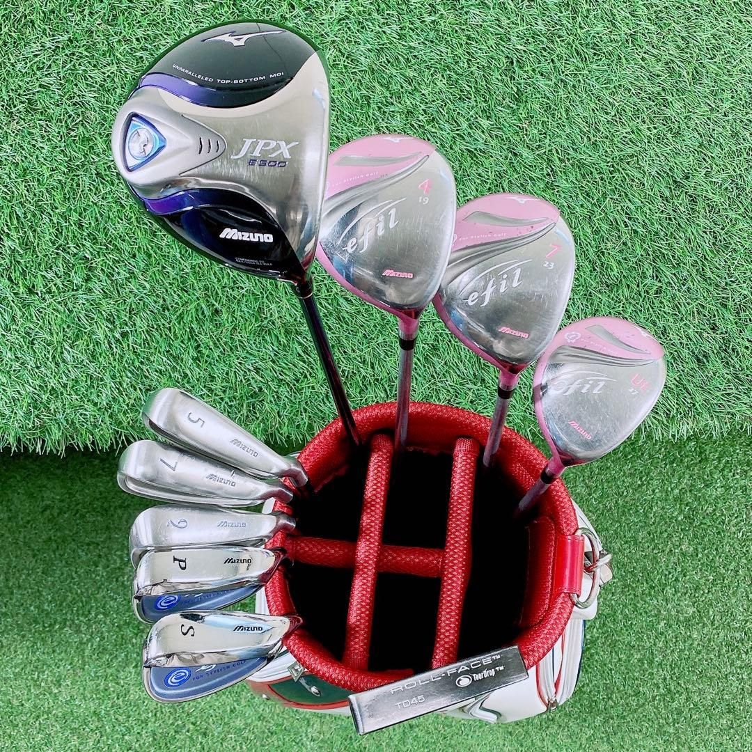 ゴルフクラブ レディースセット 初心者 ミズノ JPX エフィル N 2012