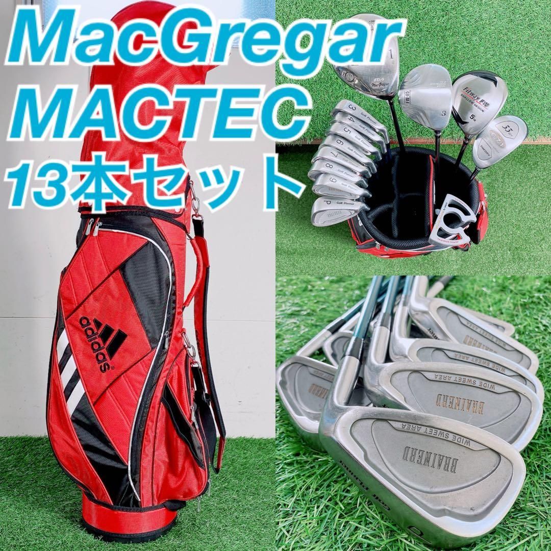 ゴルフクラブ メンズセット 初心者 マグレガー マックテック 入門