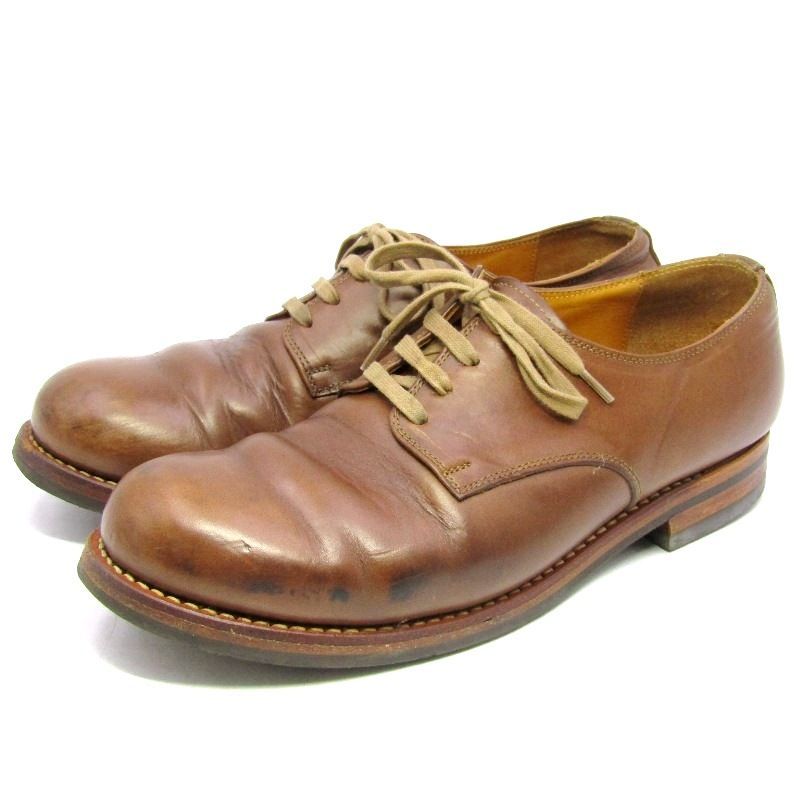 MOTO モト 1 プレーントゥ オックスフォードシューズ 2811 外羽根