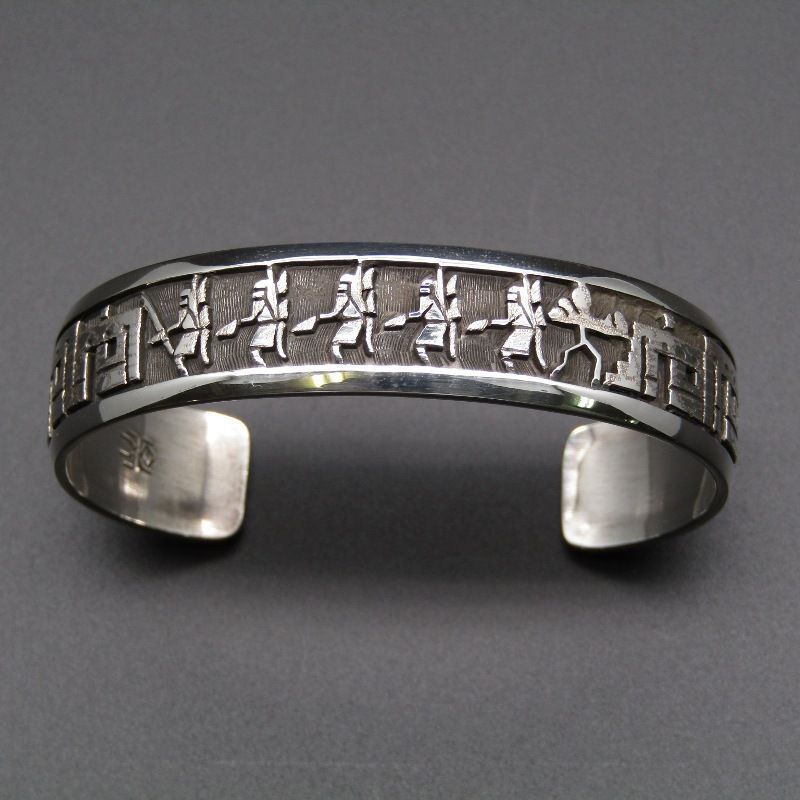 Bennett Kagenvema ホピ族 バングル オーバーレイ 13 mm ベネットカゲンヴェマ ブレスレット