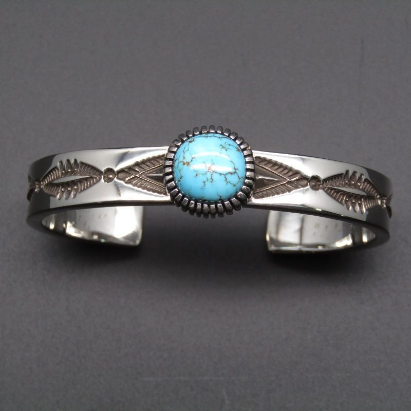 Jennifer Curtis ナバホ族 バングル ナンバーエイト ターコイズ ジェニファーカーティス ブレスレット