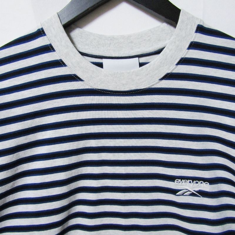 未使用 REEBOK × everyone リーボック CLASSIC BORDER LONG SLEEVE TEE