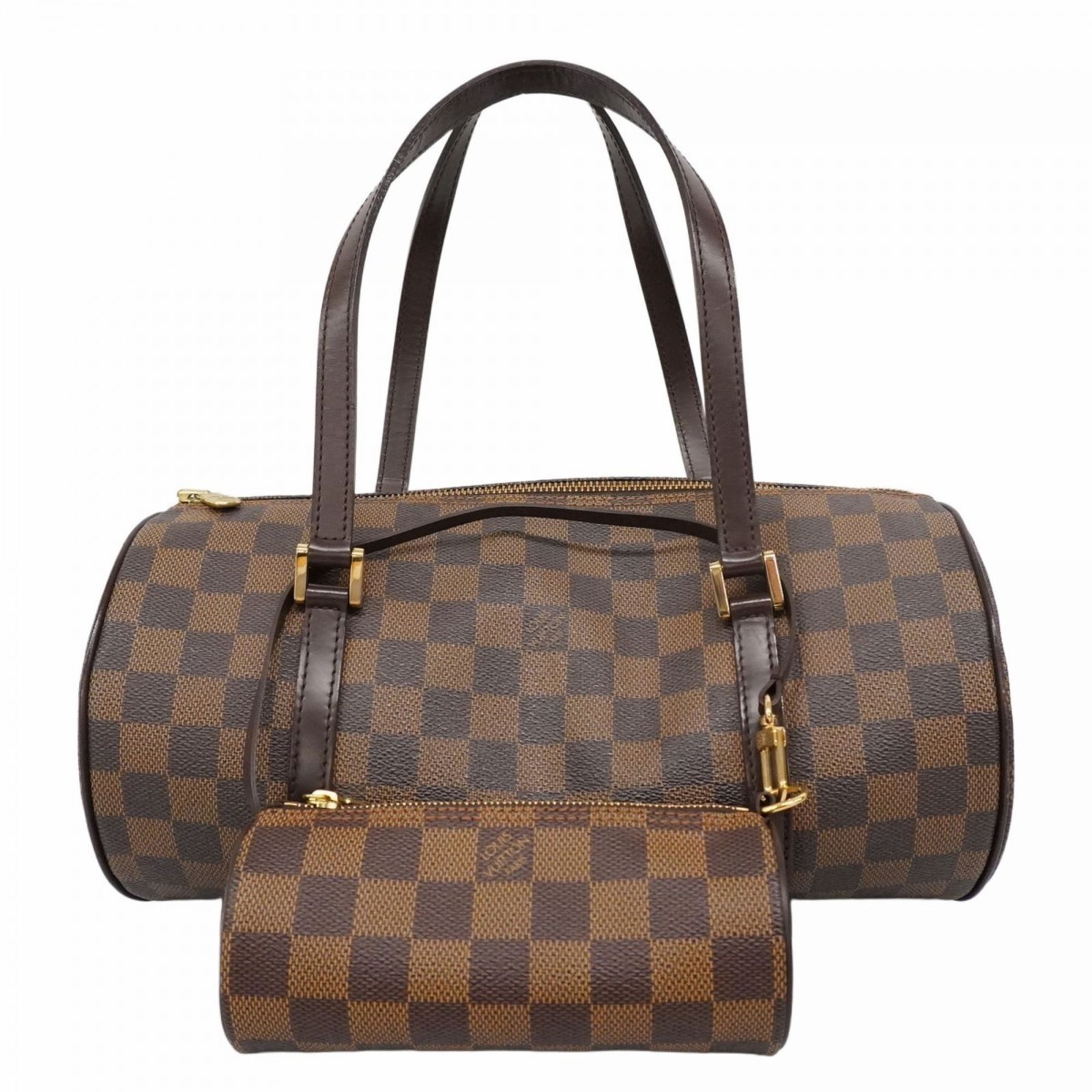 ルイ ヴィトン Louis Vuitton ハンドバッグ ダミエ パピヨン30 N 51303 エベヌレディース