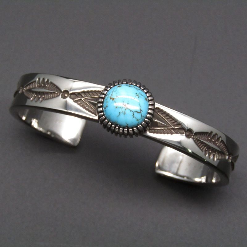 Jennifer Curtis ナバホ族 バングル ナンバーエイト ターコイズ ジェニファーカーティス ブレスレット