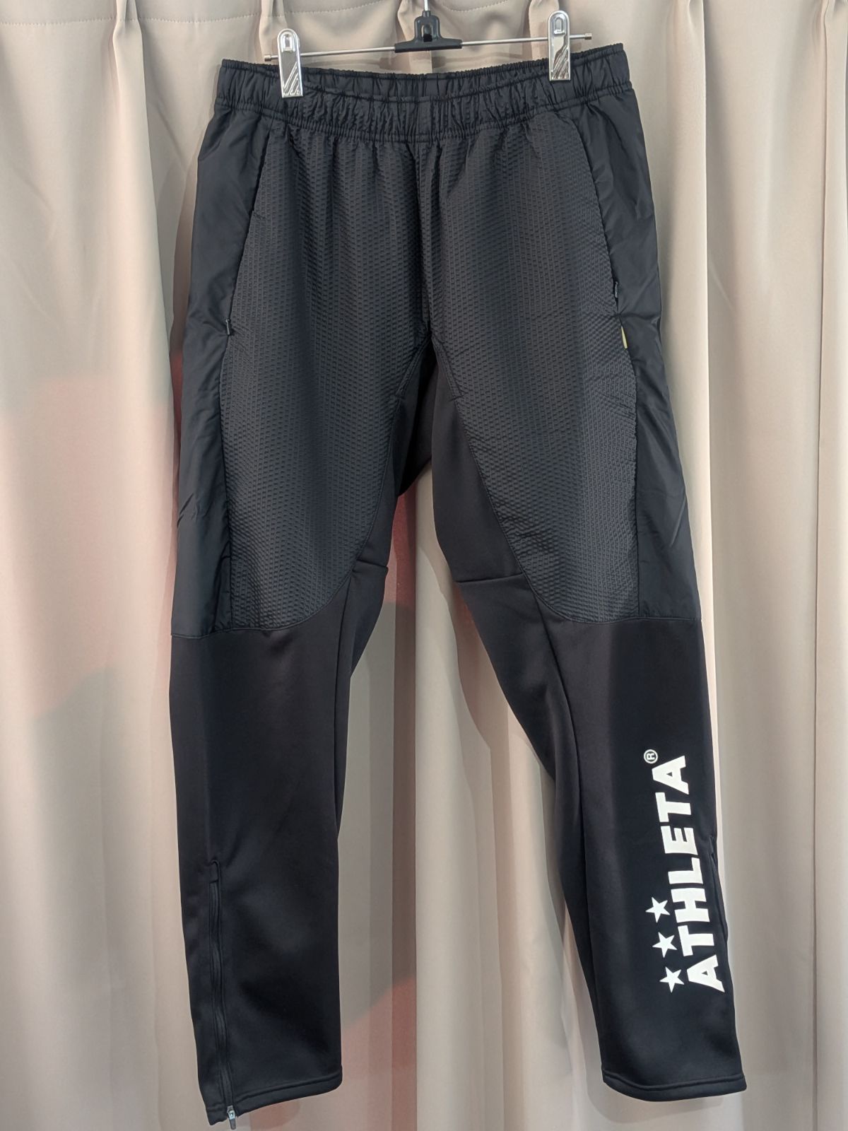 美品 ATHLETA アスレタ 中綿入 ジャケット パンツ 上下 セットアップ O