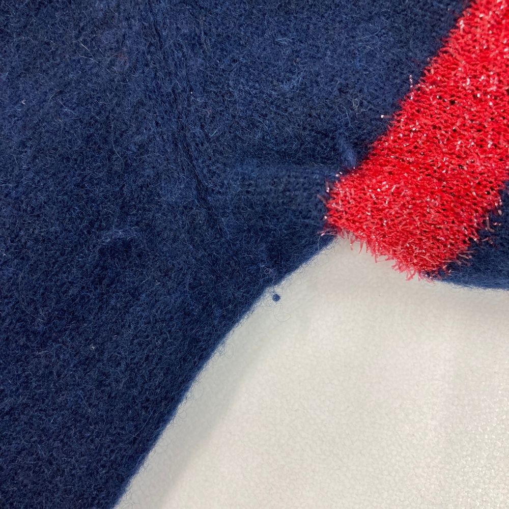 MARK&LONA スカル Vネックセーター MARK & LONA スカル Vネックセーター