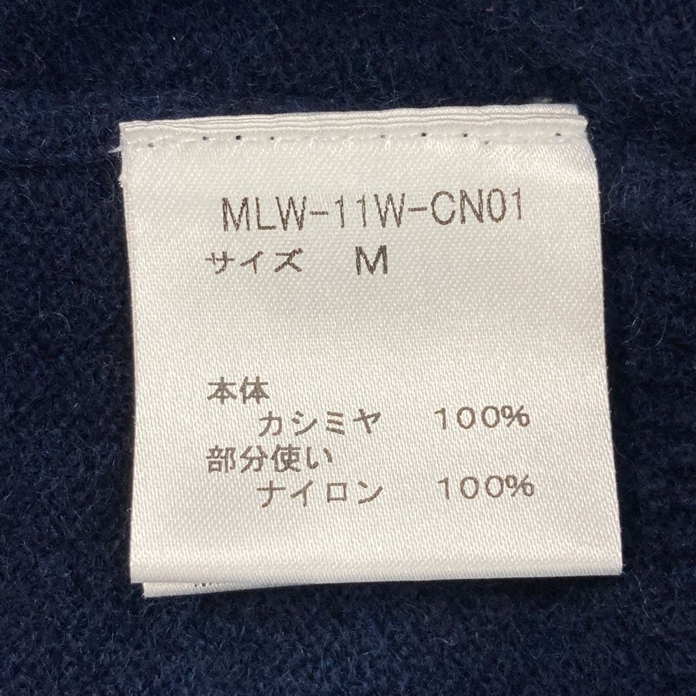 サイズ：M MARK&LONA マークアンドロナ カシミヤ Vネック ニット