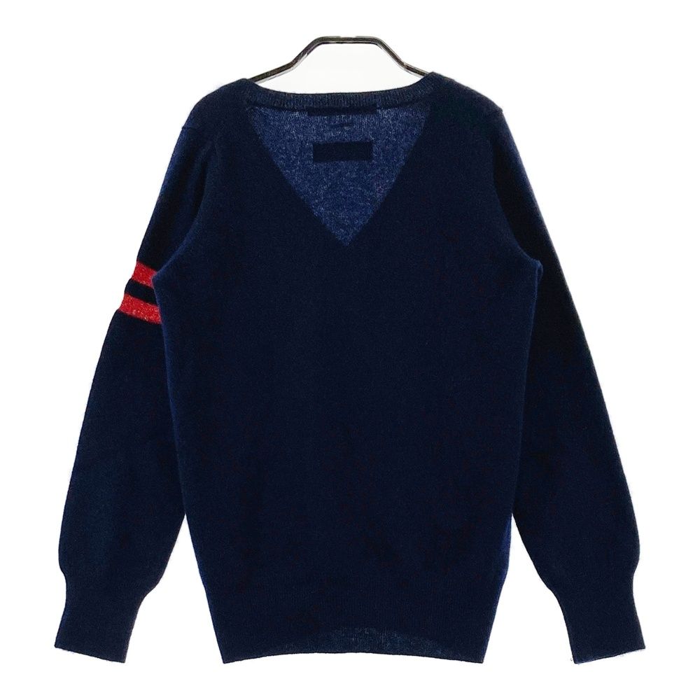 サイズ：M MARK&LONA マークアンドロナ カシミヤ Vネック ニット