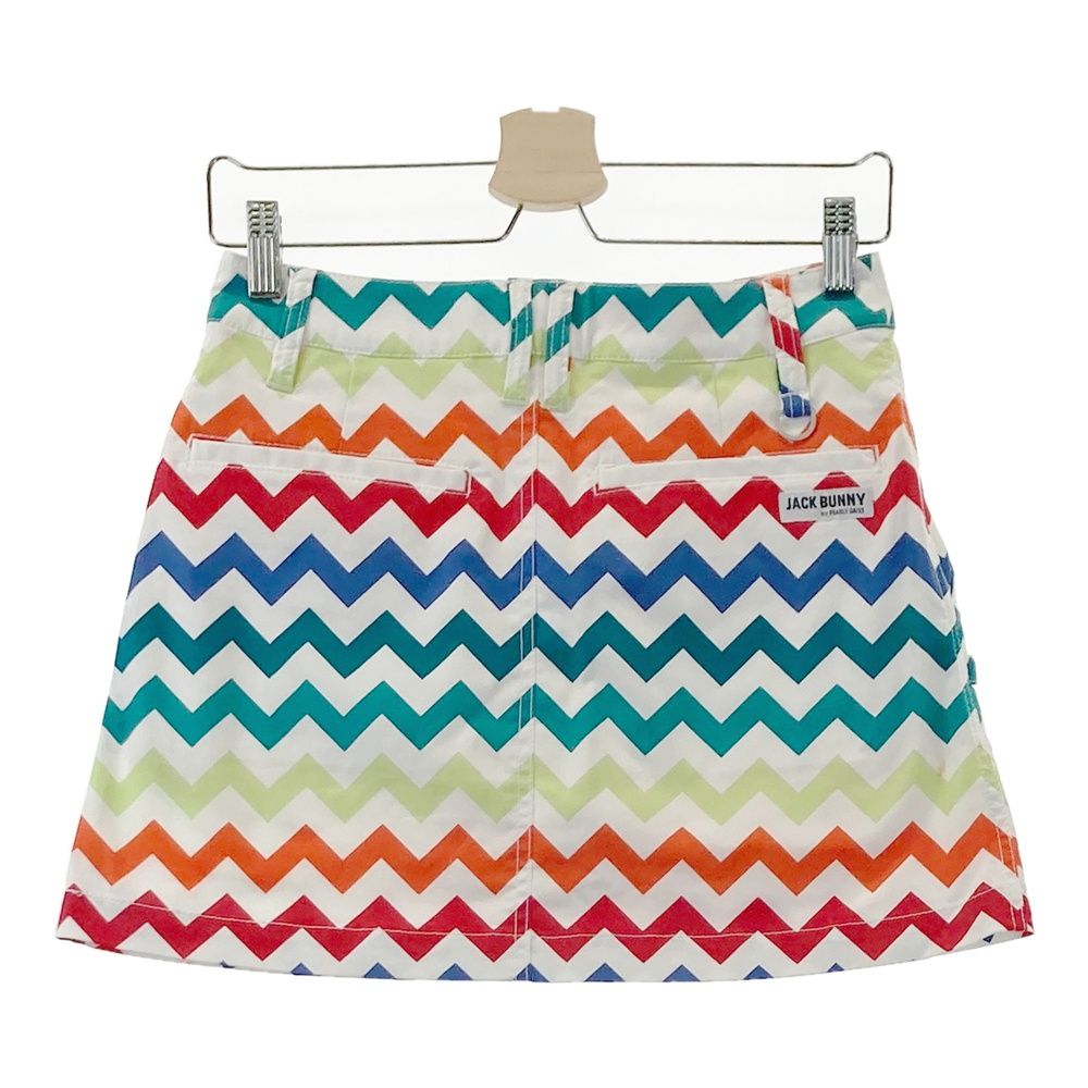 サイズ：0 JACK BUNNY ジャックバニー インナー付きスカート ホワイト