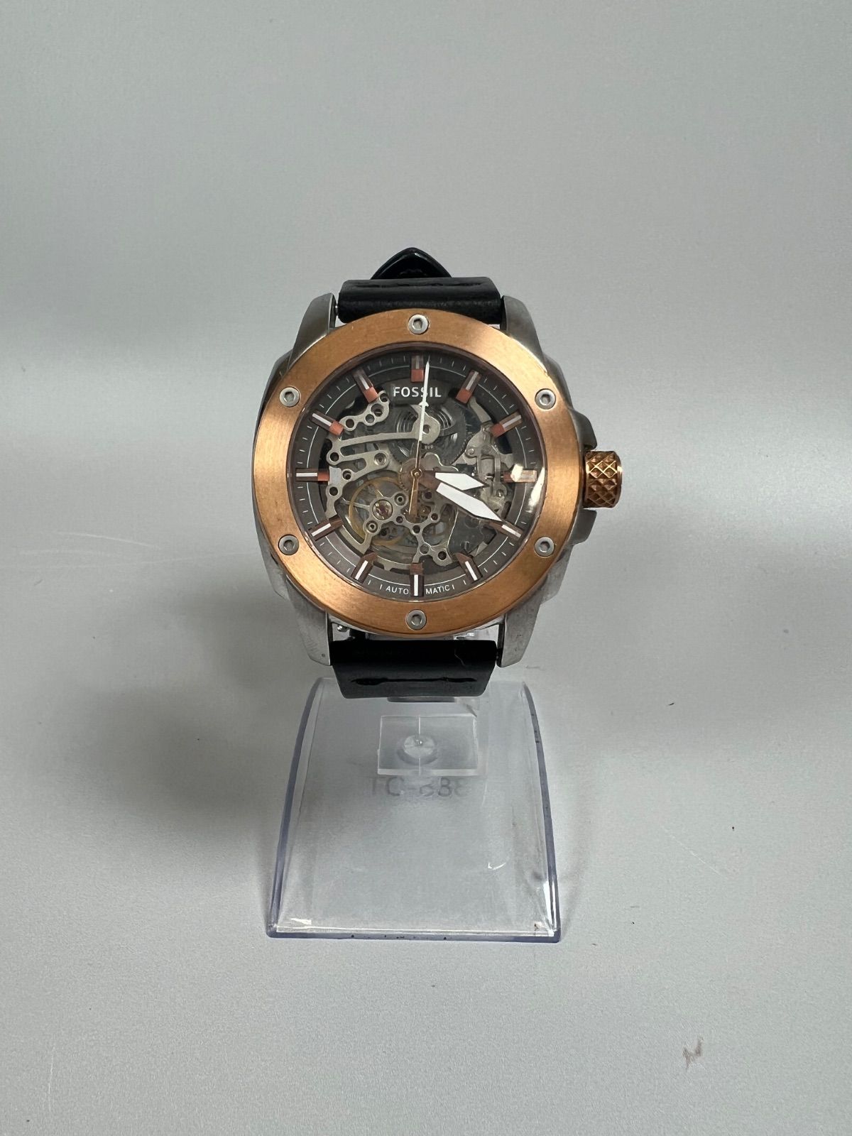 FOSSIL 腕時計 自動巻きスケルトンME3082 - メルカリ