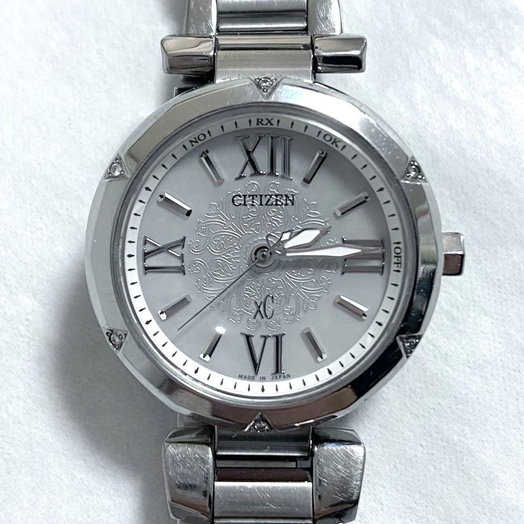 CITIZEN | XC 6 Pダイヤ シェル文字盤 電波ソーラー腕時計