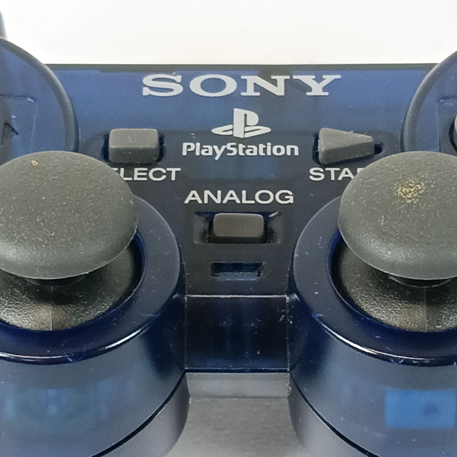 SONY 純正 PS2 コントローラー デュアルショック2 オーシャンブルー