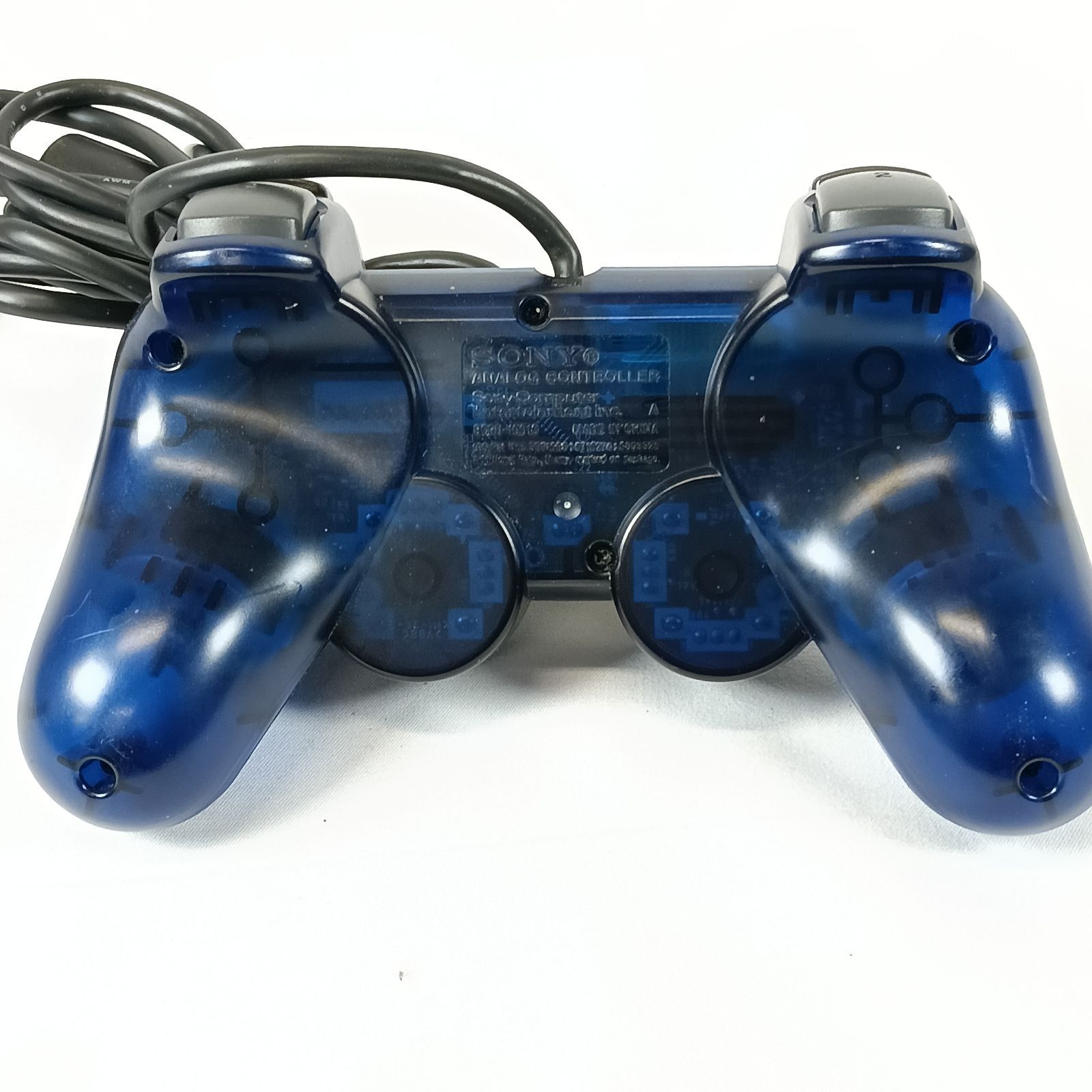 SONY 純正 PS2 コントローラー デュアルショック2 オーシャンブルー