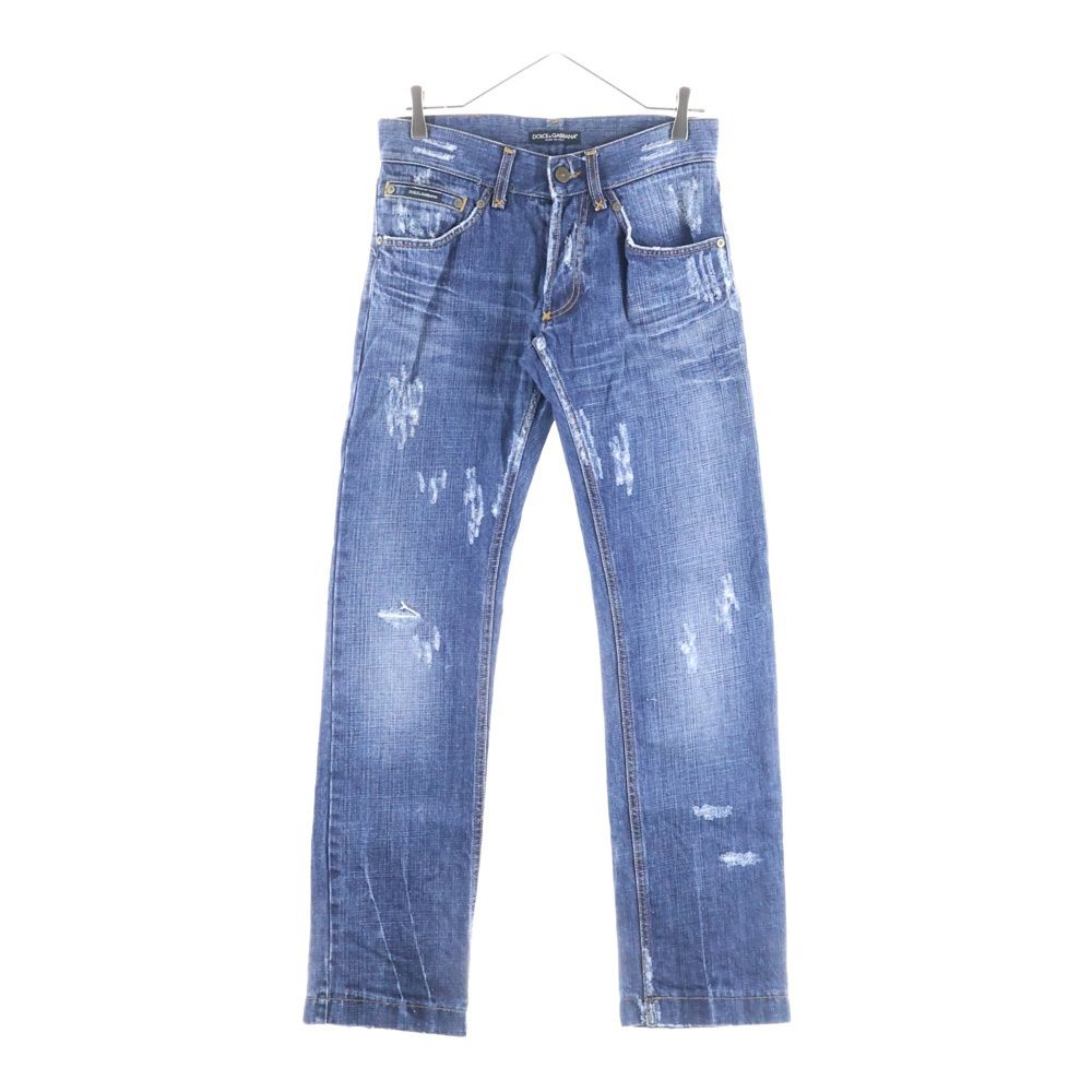 DOLCE & GABBANA (ドルチェアンドガッバーナ) レッドパッチ ダメージ