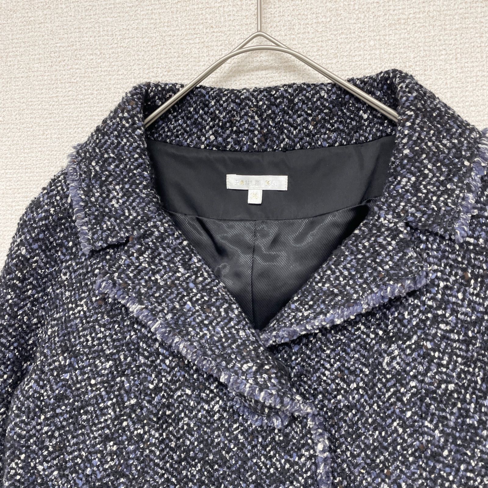 PAULE KA ルーマニア製 ツイードジャケット 36 PAULE KA ルーマニア製 ツイードジャケット 36