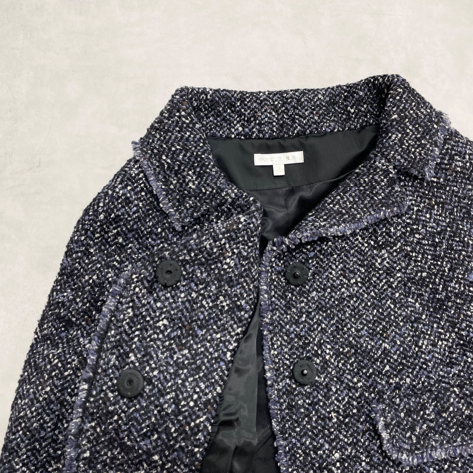 PAULE KA ルーマニア製 ツイードジャケット 36 PAULE KA ルーマニア製 ツイードジャケット 36