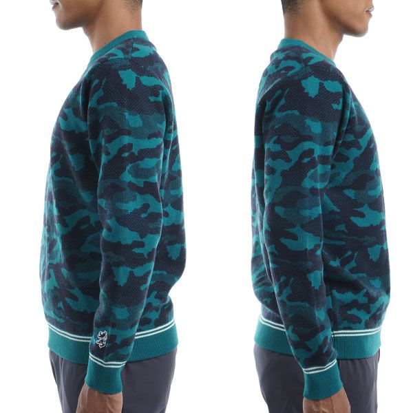 新品・未使用】グリーンL・LLサイズ アドミラルゴルフ メンズ 裏地付き