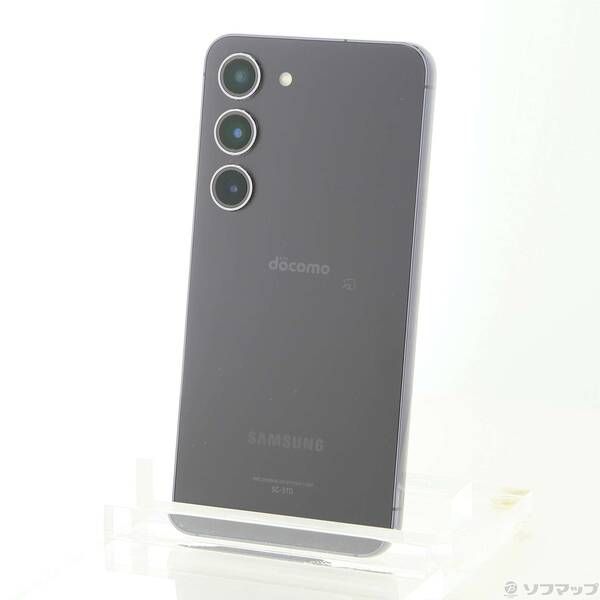 中古品〕 Galaxy S23 256GB ファントムブラック SC-51D docomo SIM