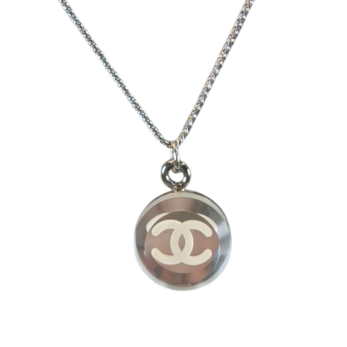 CHANEL ココマーク　ネックレス シルバー CHANEL シャネル ココマーク ネックレス シルバー 管理番号：10757