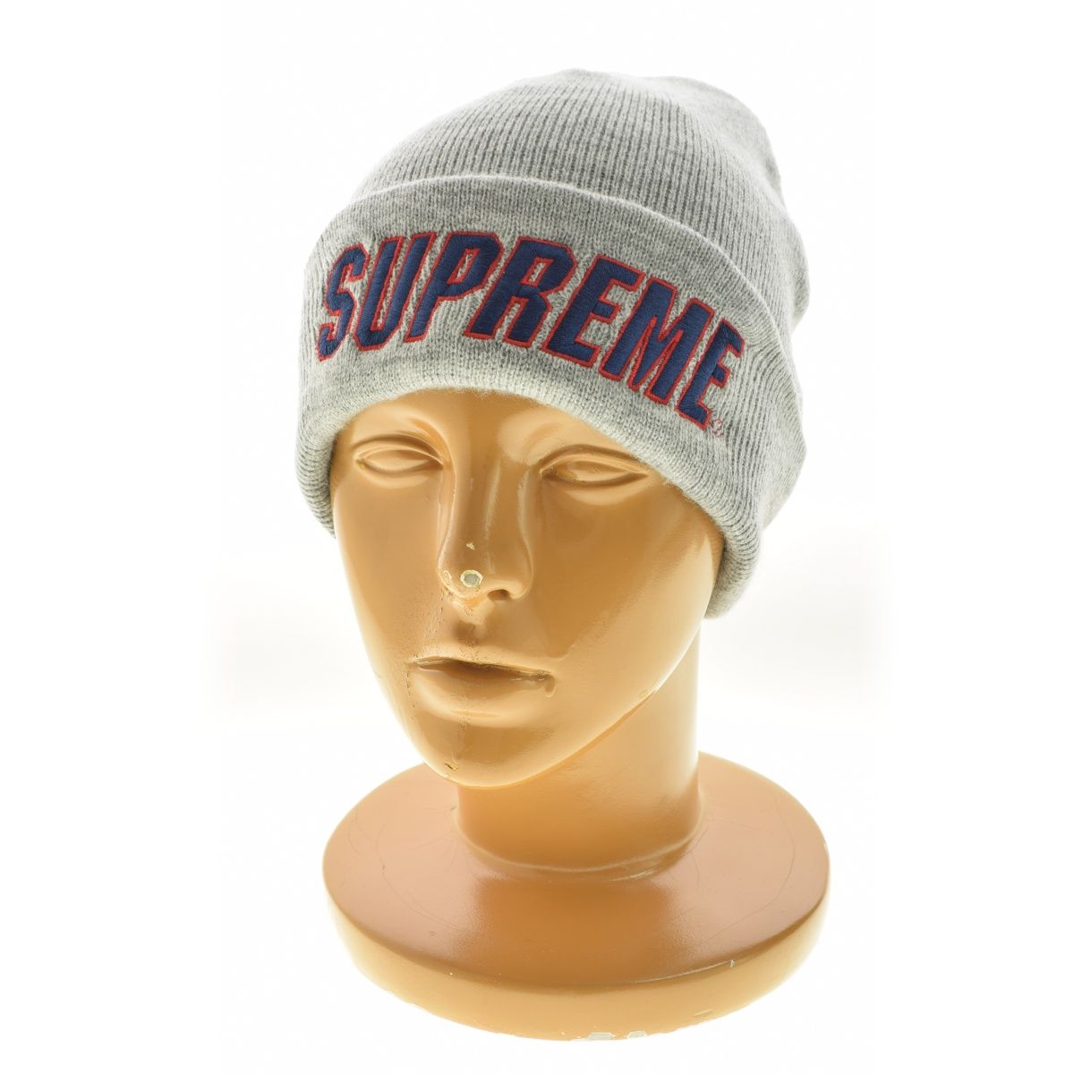 SUPREME 23 AW Slant Beanie Heather Greyニットキャップ