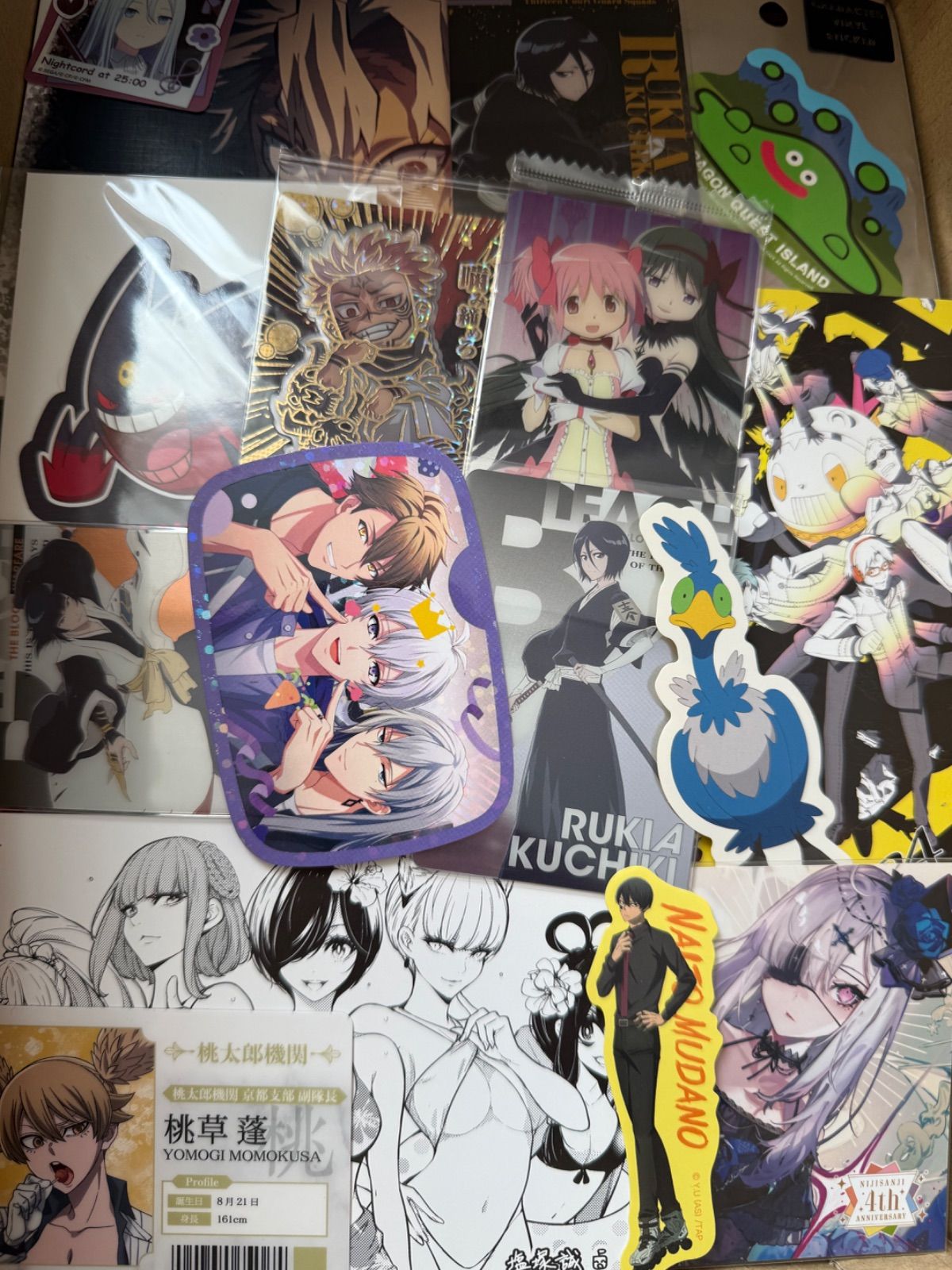 紙類 アニメ ゲーム まとめ売り 大量 コースター ポストカード カード