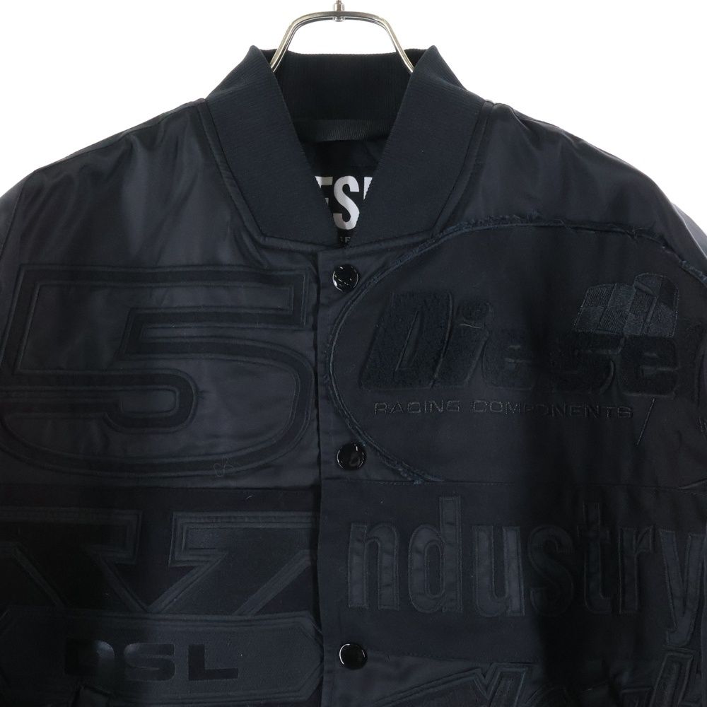DIESEL (ディーゼル) J-BULC-PATCH JACKET A04982 フロントロゴ刺繍