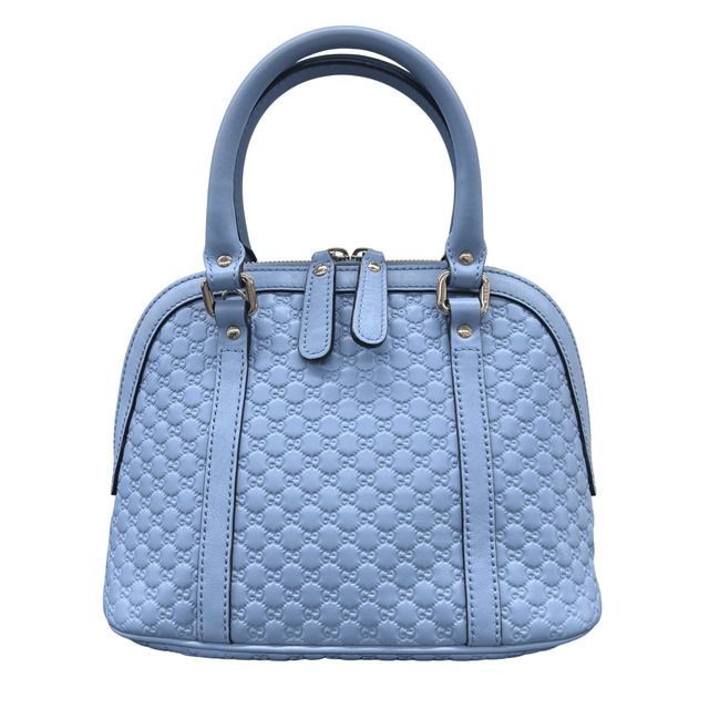 GUCCI 極美品 グッチ マイクロ グッチシマ 2WAY ハンドバッグ