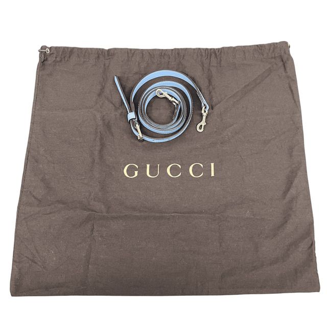 GUCCI 極美品 グッチ マイクロ グッチシマ 2WAY ハンドバッグ  