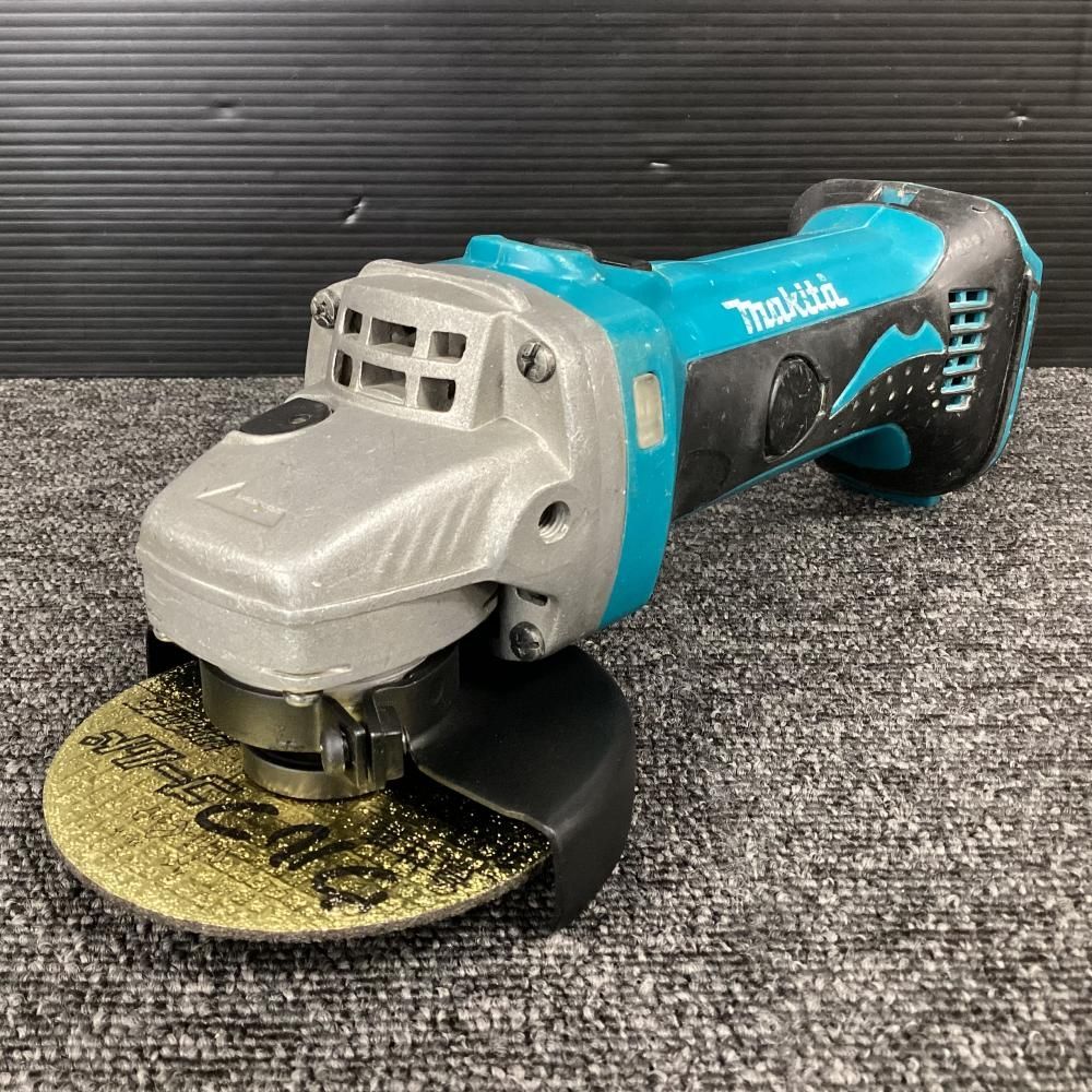 マキタ|makita GA 400 DZ 100 mm 14.4 V充電式ディスクグラインダ 202