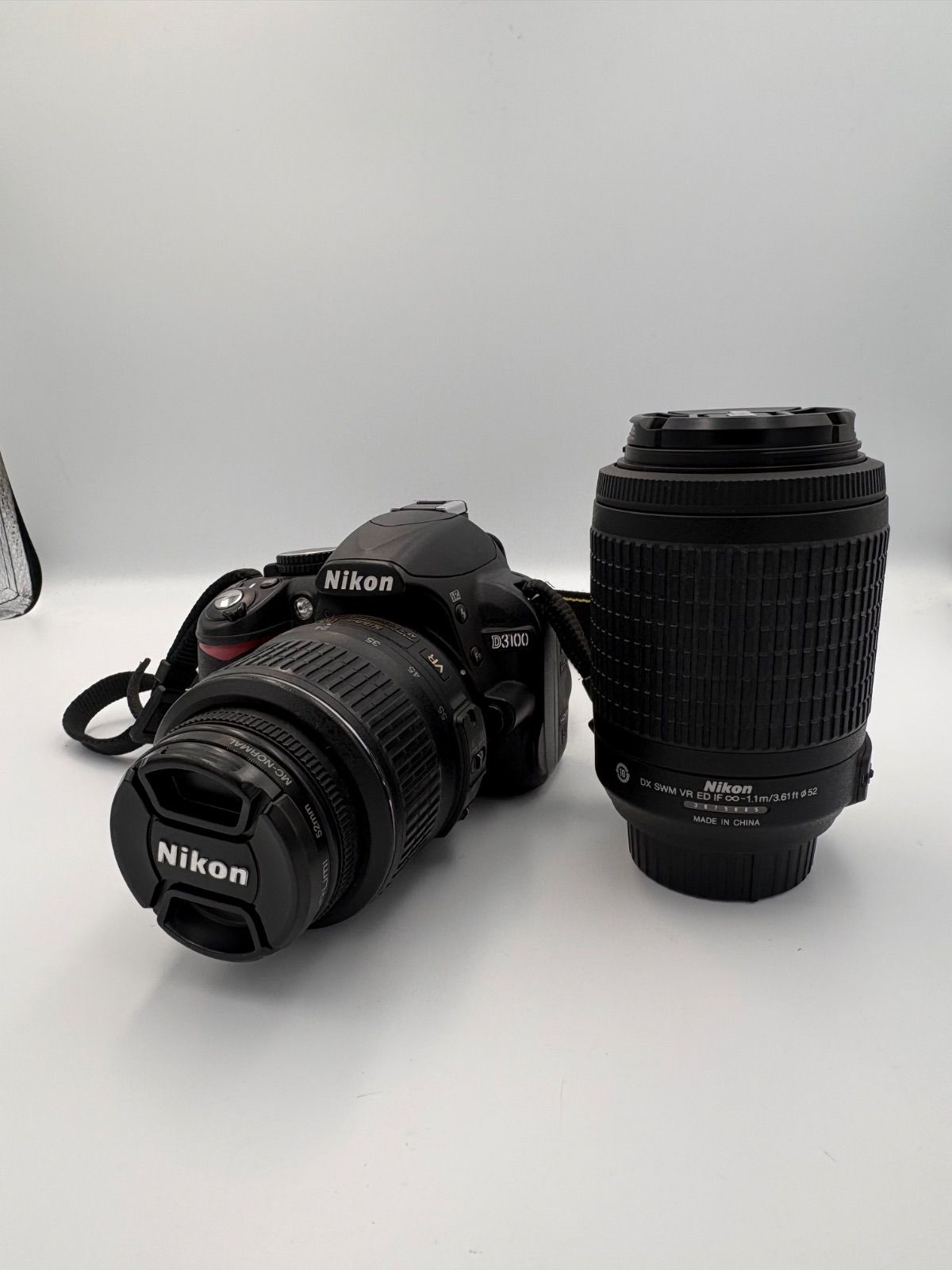 ▪️Nikon D 3100 デジタル一眼レフカメラ ダブルレンズセット 18-55 mm | 55-200 VR 付属品あり