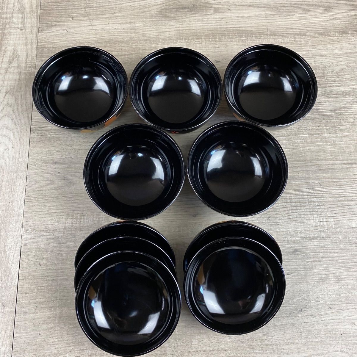 蓋付き 吸い物椀 会津塗 伝統工芸 正月椀 漆器椀 5客セット