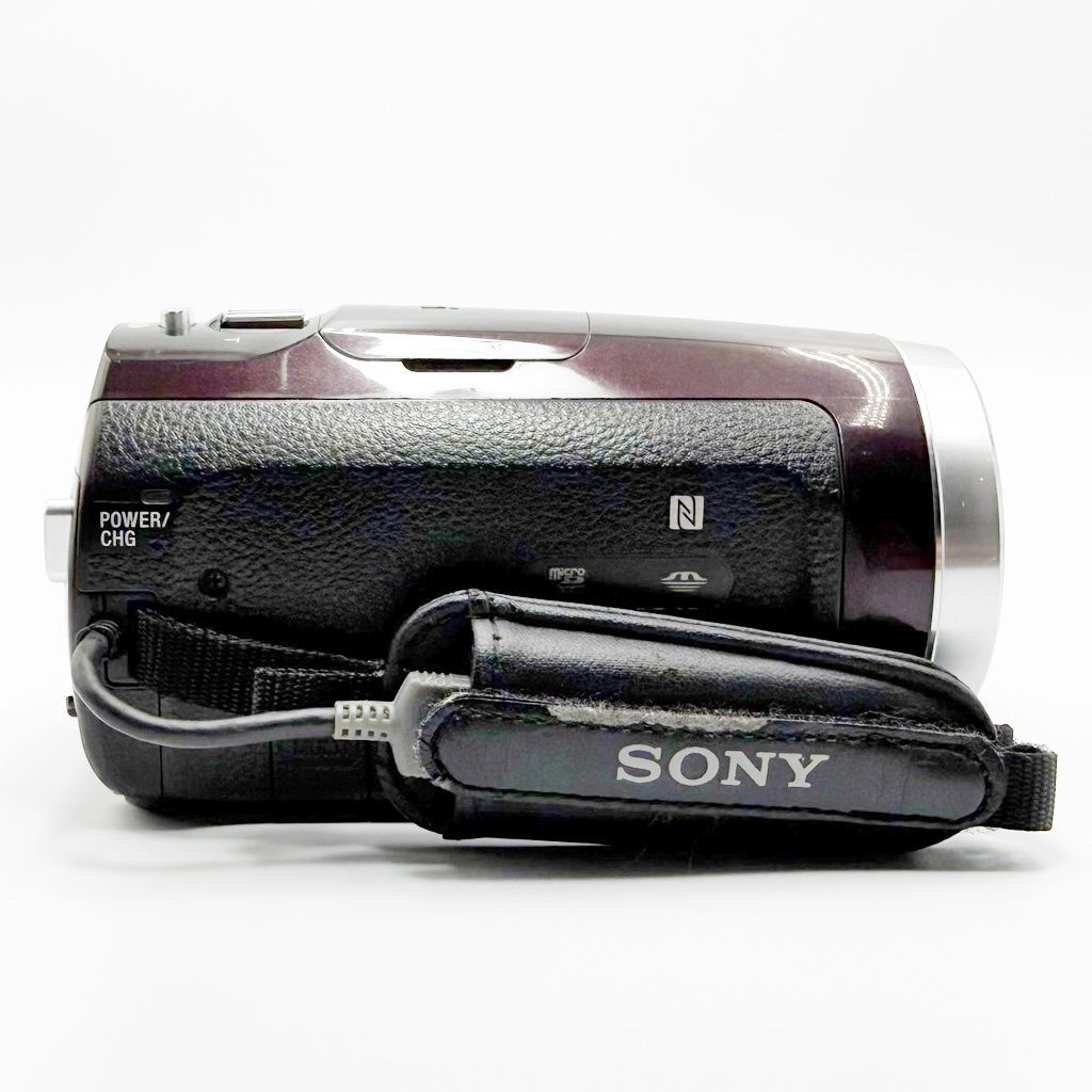 ソニー SONY デジタルHDビデオカメラレコーダー HDR-CX675 TC ボルドー