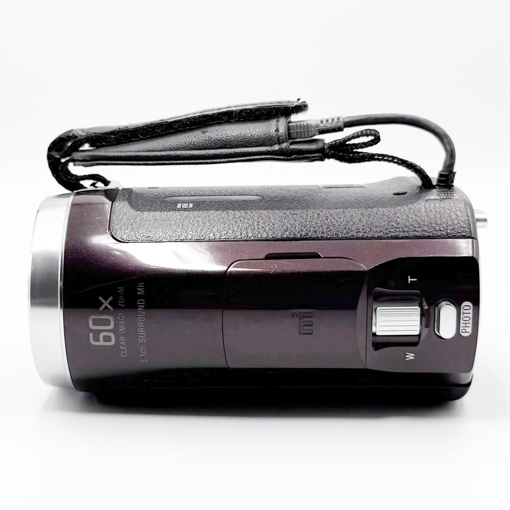 ソニー SONY デジタルHDビデオカメラレコーダー HDR-CX675 TC ボルドー