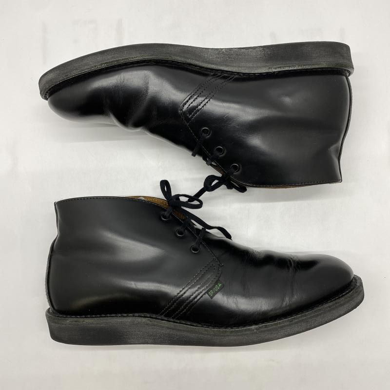  RED WING 9196 ポストマン チャッカブーツ ブラック サイズ27 cm レッドウィング 24 その他 靴