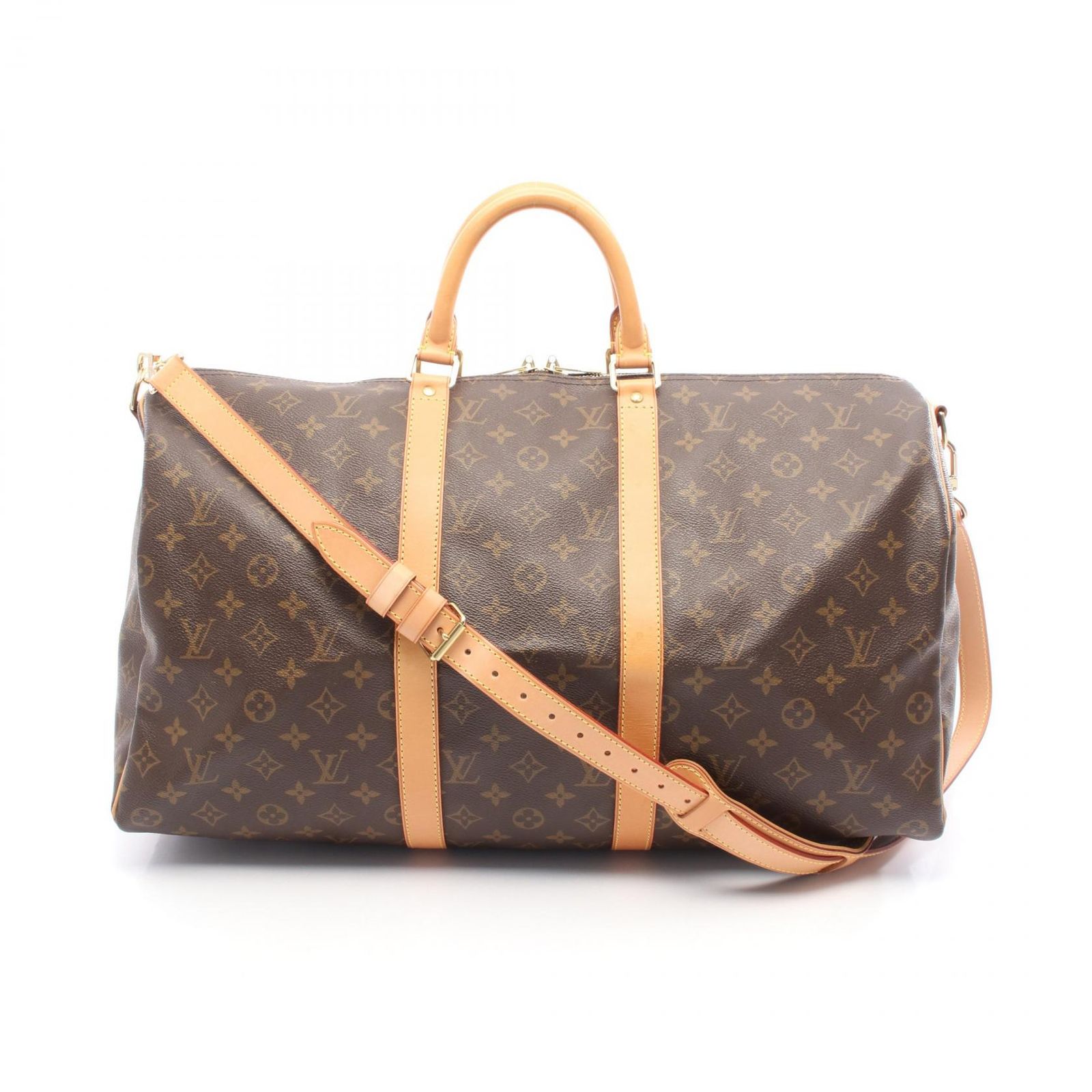 ルイ ヴィトン LOUIS VUITTON ボストンバッグ キーポル バンドリエール50 M 41416 PVCコーティングキャンバス レザー ユニセックス A