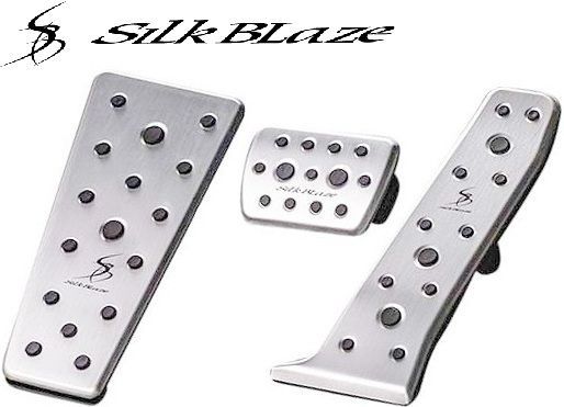 M s 60系 プリウス ZVW 60 MXWH 2025.10- アルミスポーツペダル フットレスト 3点 セット シルクブレイズ 社外 パーツ 部品 カスタム 60プリウス SB-ASP-60 PR