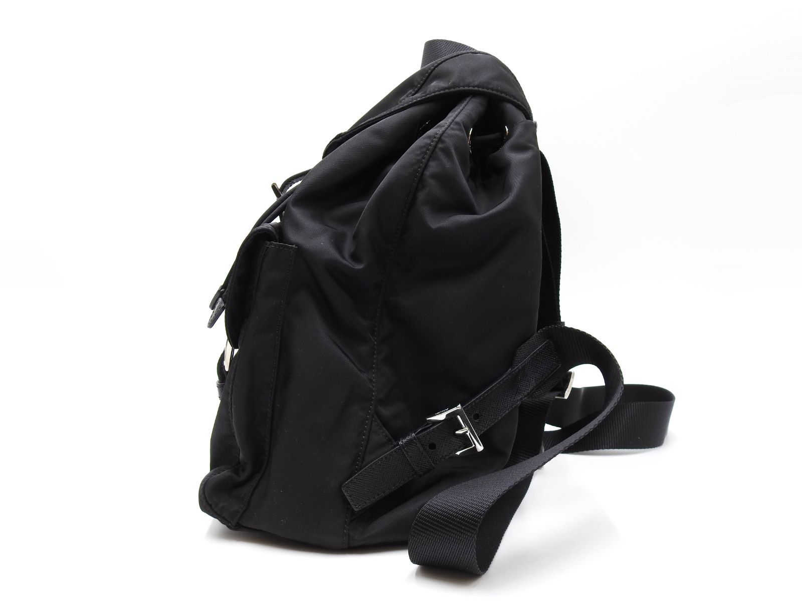 プラダ VELA ヴェラナイロン サフィアーノレザー リュックサック