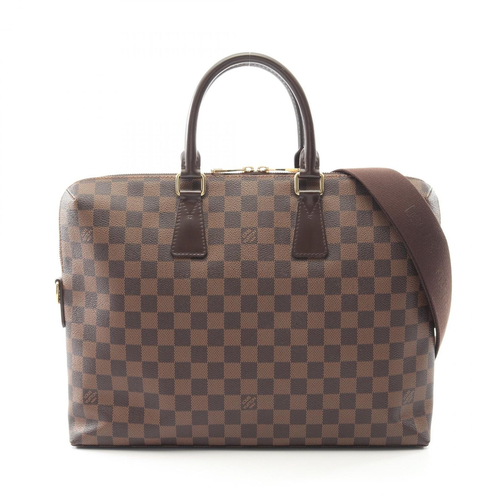 ルイ ヴィトン LOUIS VUITTON ブリーフケース PDJ ポルトドキュマン ジュール N 42242 PVCコーティングキャンバス レザー メンズ B