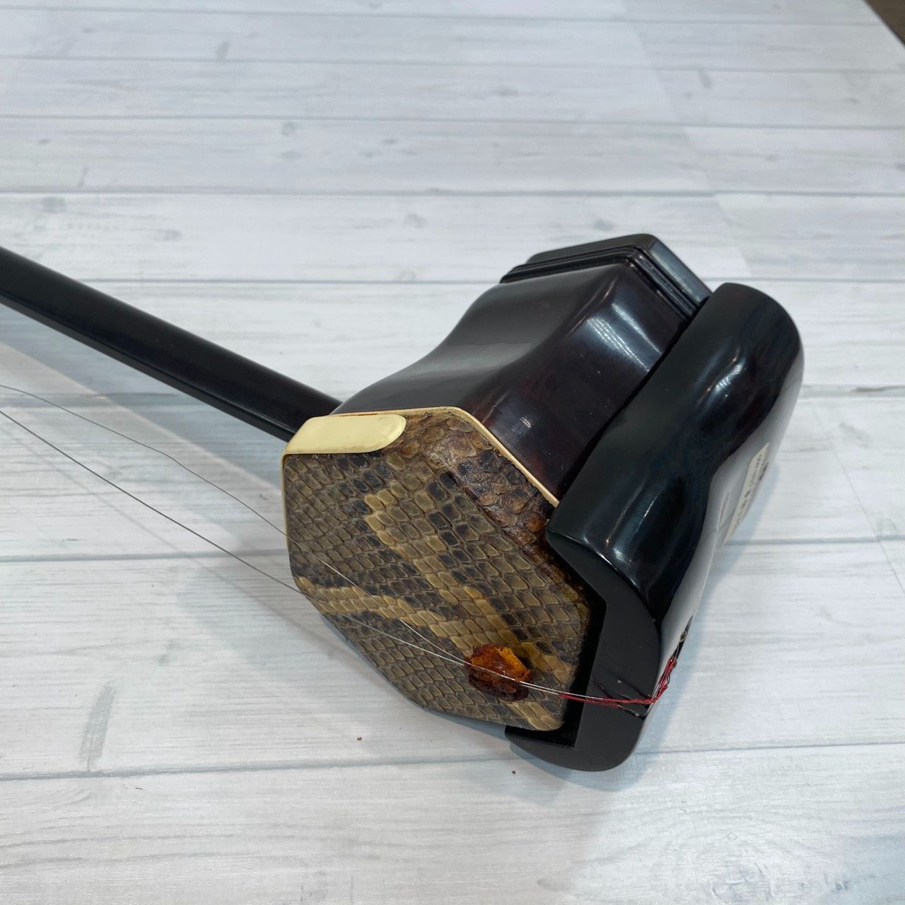 塩】二胡 彩雲 ER-400 上海民族楽器 ハードケース 現状品【22159SK