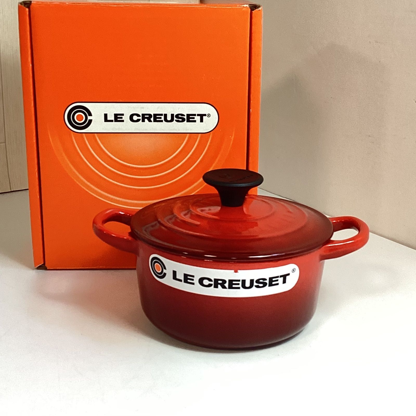 ル クルーゼ LE CREUSET 14 cm ココットロンド ♥ …e.s