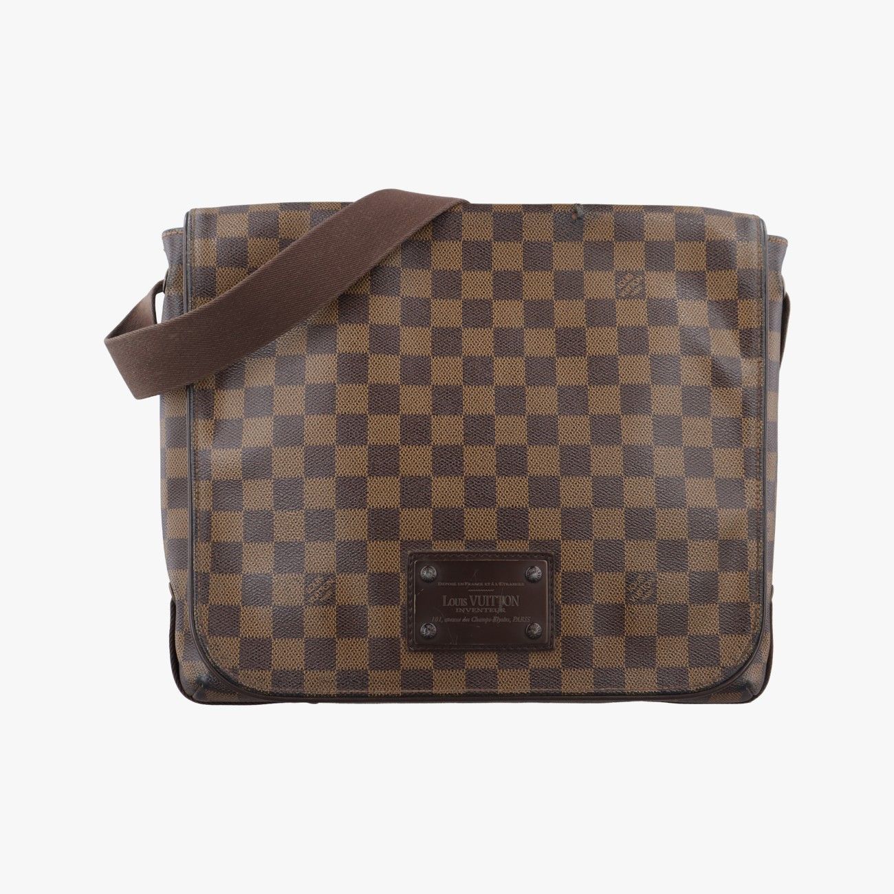 ルイヴィトンLouis VuittonブルックリンMM エベーヌ ダミエキャンバス N 51211 SR 1069