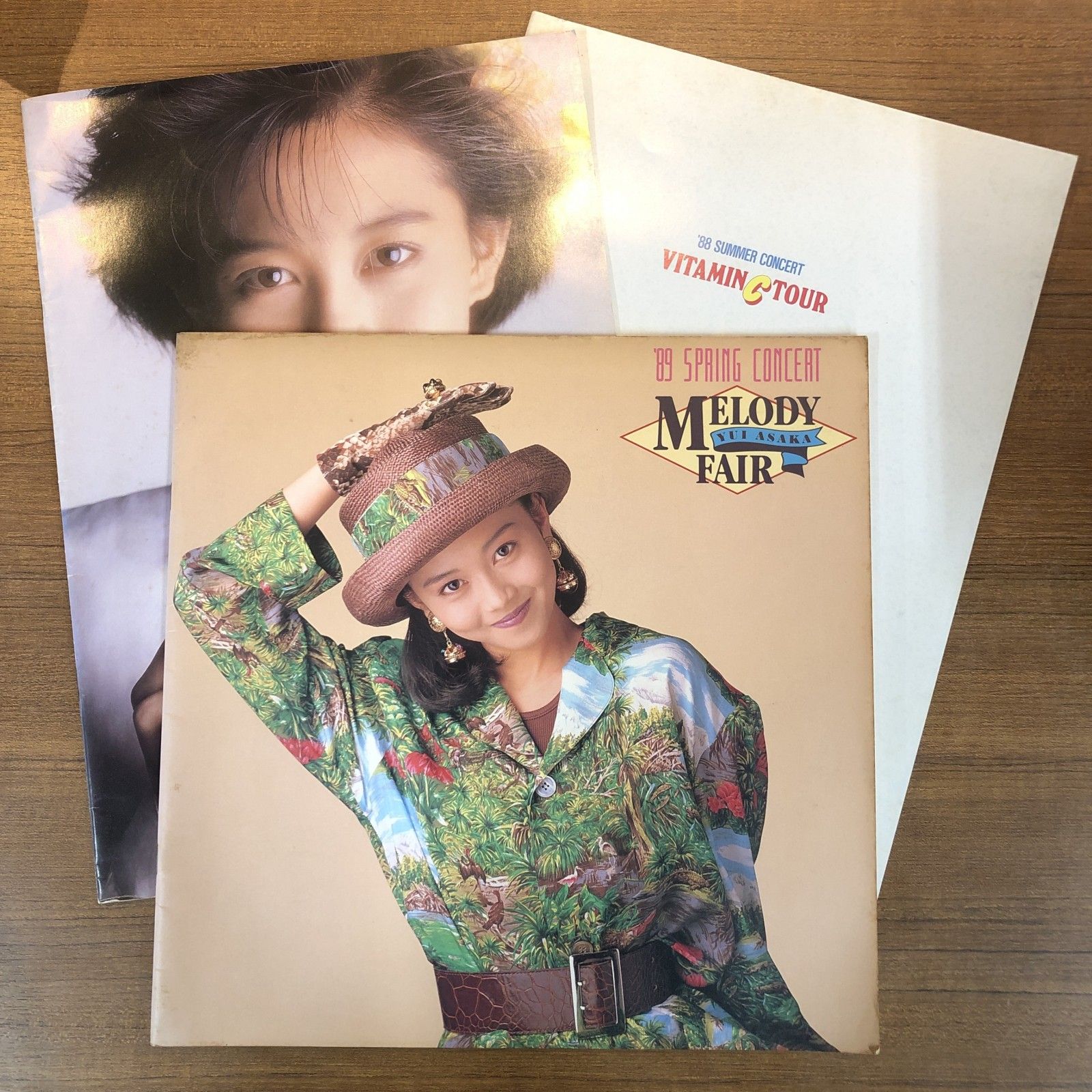 ☆浅香唯パンフレット3冊セット/Spring Tour 88 / 88 Summer Concert