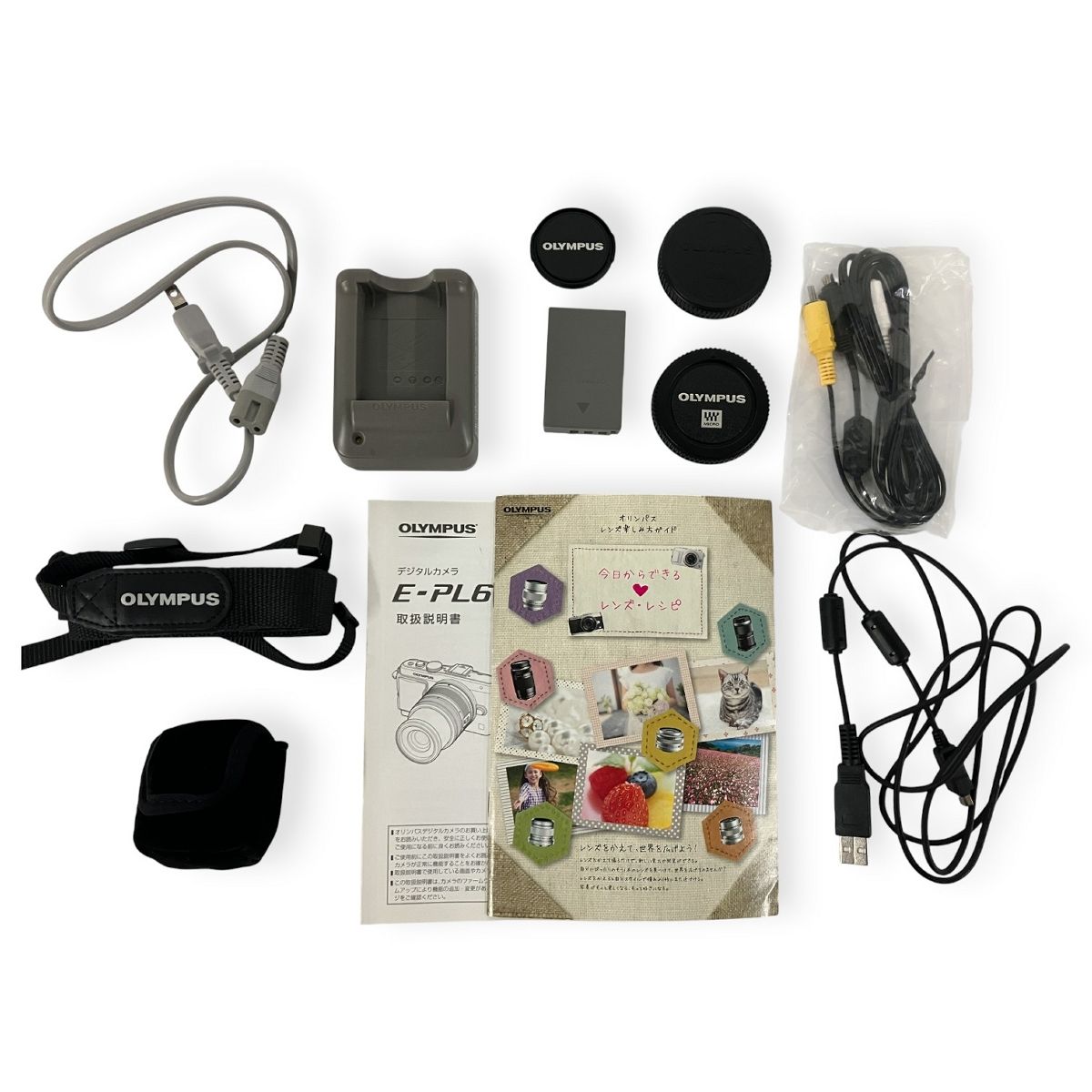 OLYMPUS PEN Lite E-PL 6 14-42 mm 1 3.5-5.6 ミラーレス一眼カメラ 撮影機材